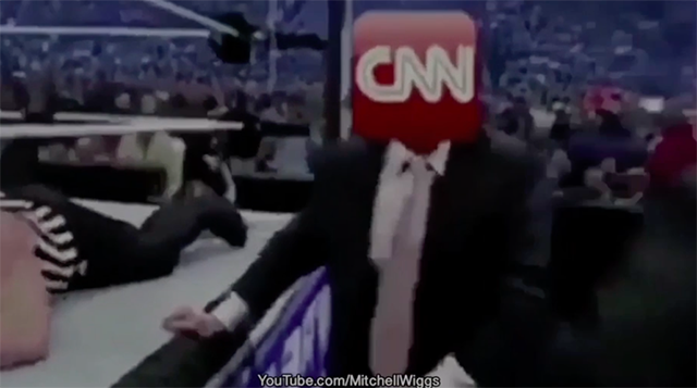 CNN摔跤视频